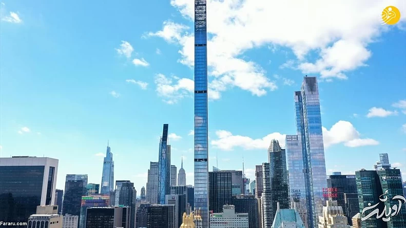 (تصاویر) باریک&zwnj;ترین آسمان&zwnj;خراش جهان